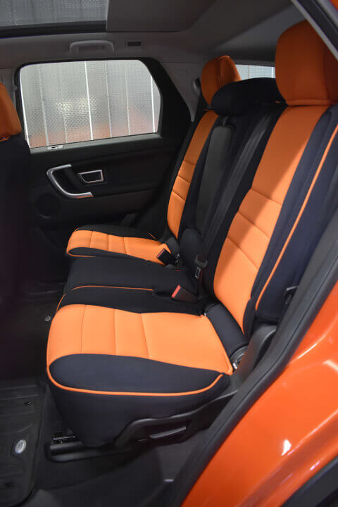 Land Rover Discovery Half Piping Seat Covers - Rear Seats